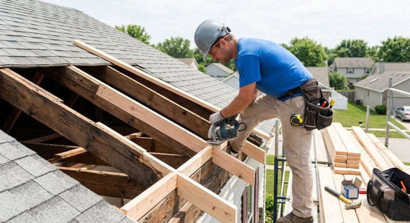 Roof Beam Repair in Wilmington, NC